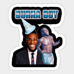 burna boy Sticker